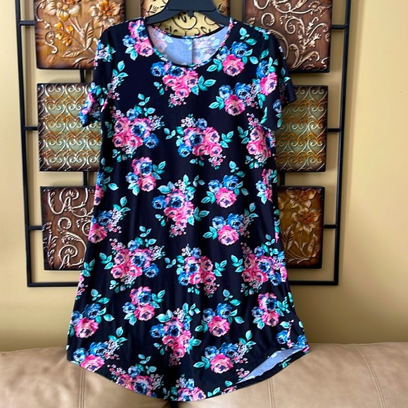 Bobbi brooks small floral dress - Picture 1 of 2
